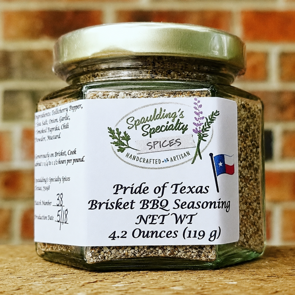 Bulk Size 16oz Jars BBQ Blends and Smoked Salts