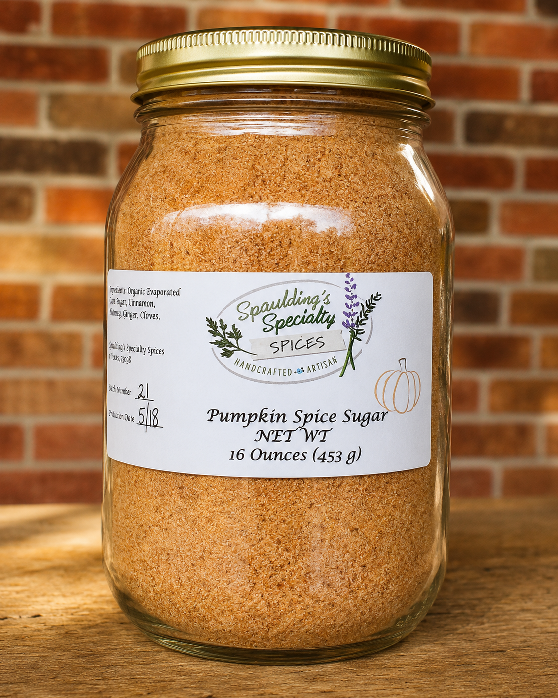 Bulk Size 4 Pack 16oz Jar Size